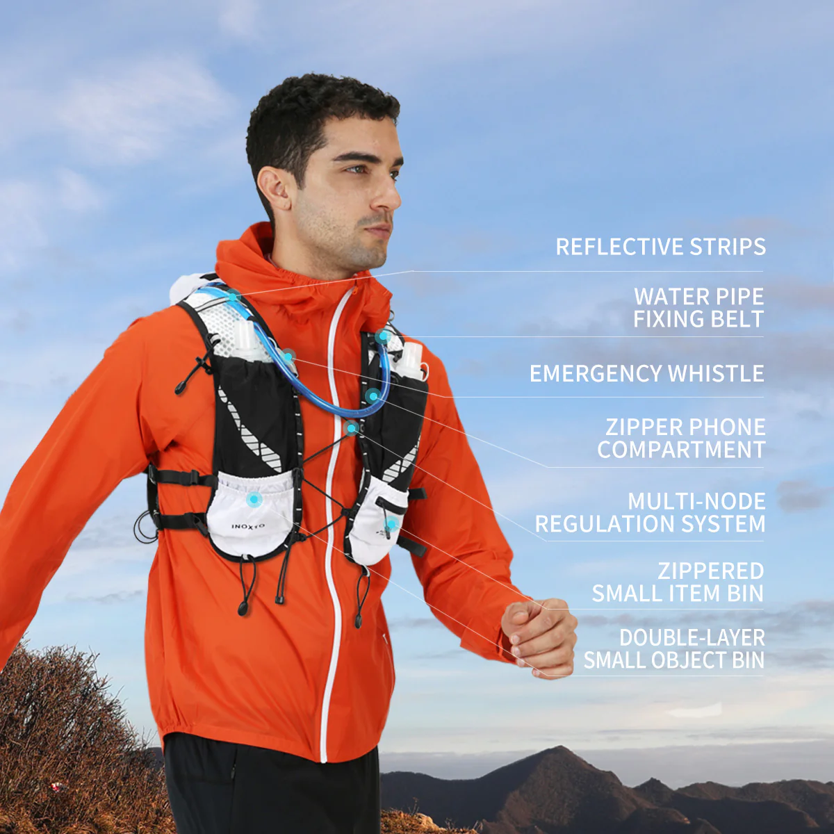 INOXTO  5L Hydration Running Vest - Image 10