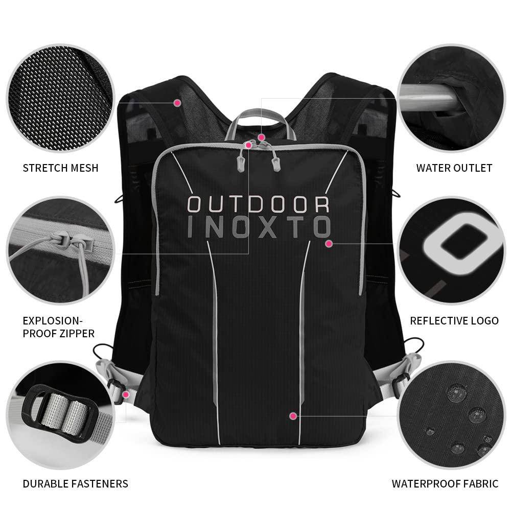 INOXTO 6 Running Hydration Vest for Men Women - Image 4