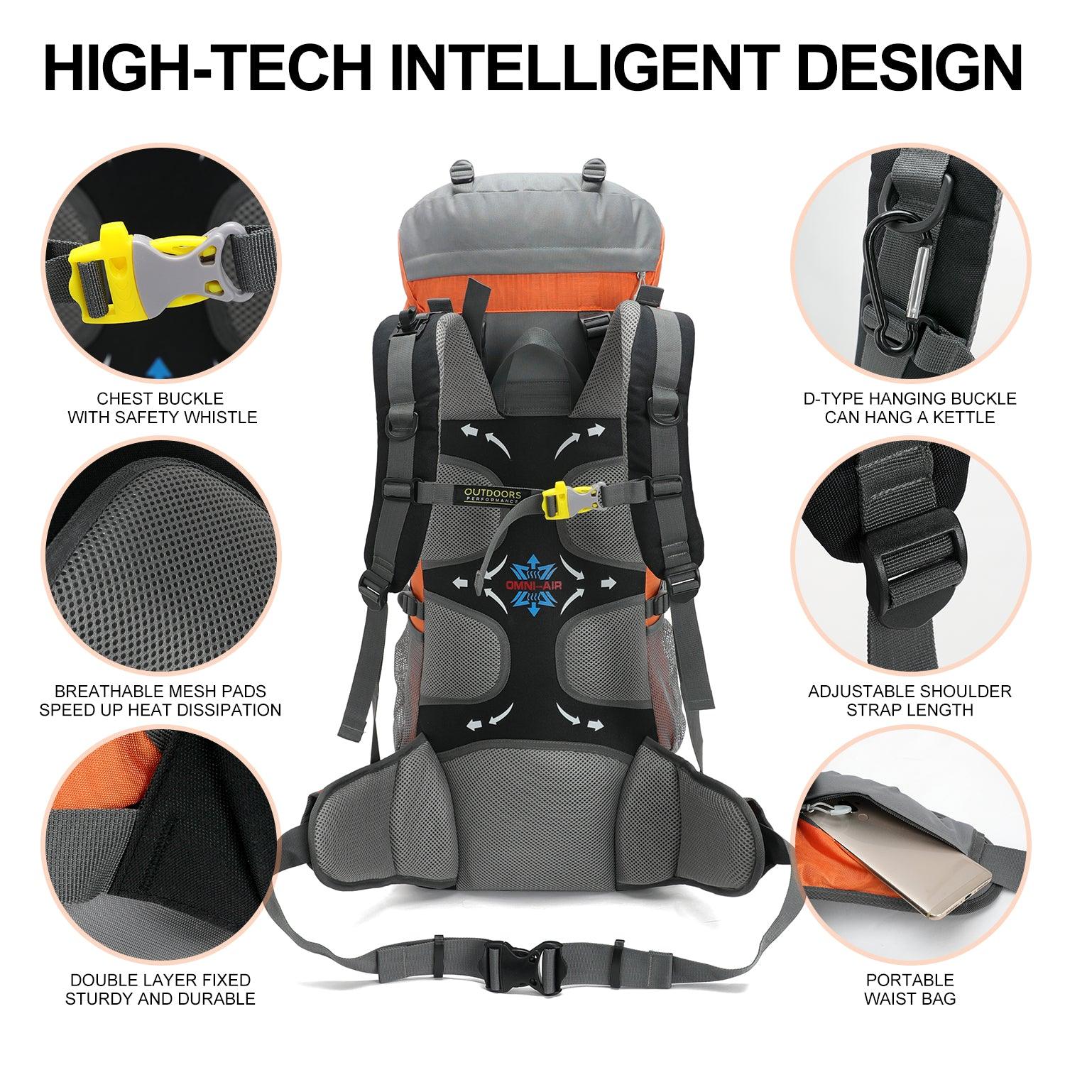 INOXTO 65/85L Lightweight Backpack - Image 18
