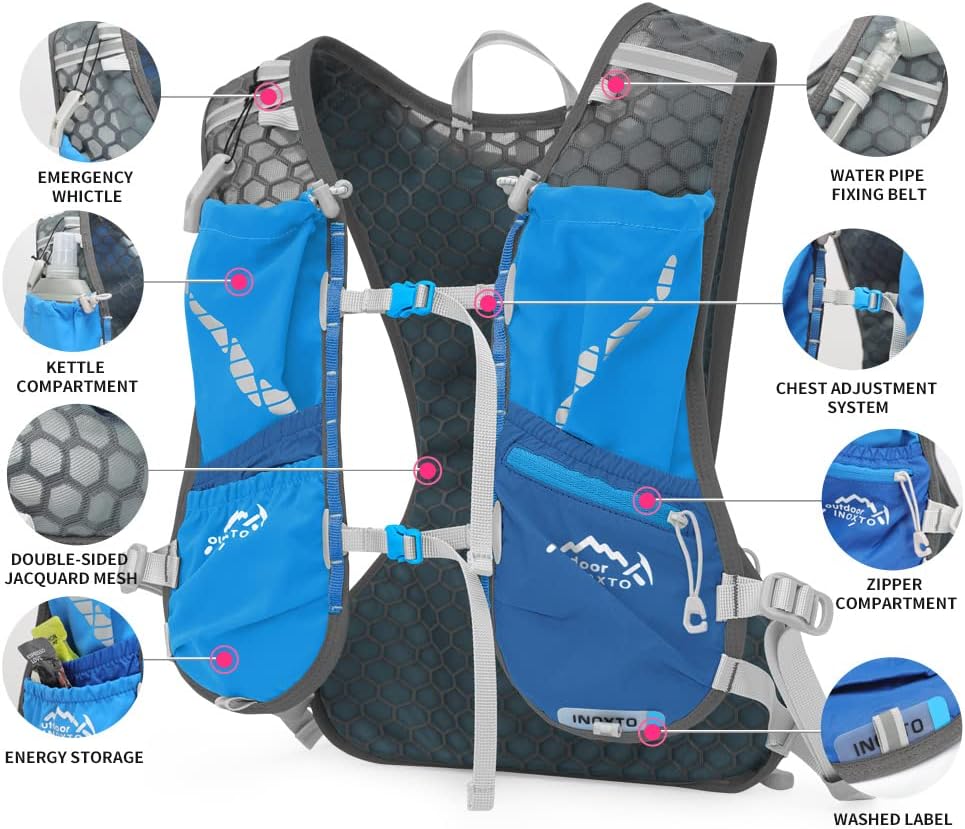 INOXTO Running Hydration Vest for Men Women - Image 20