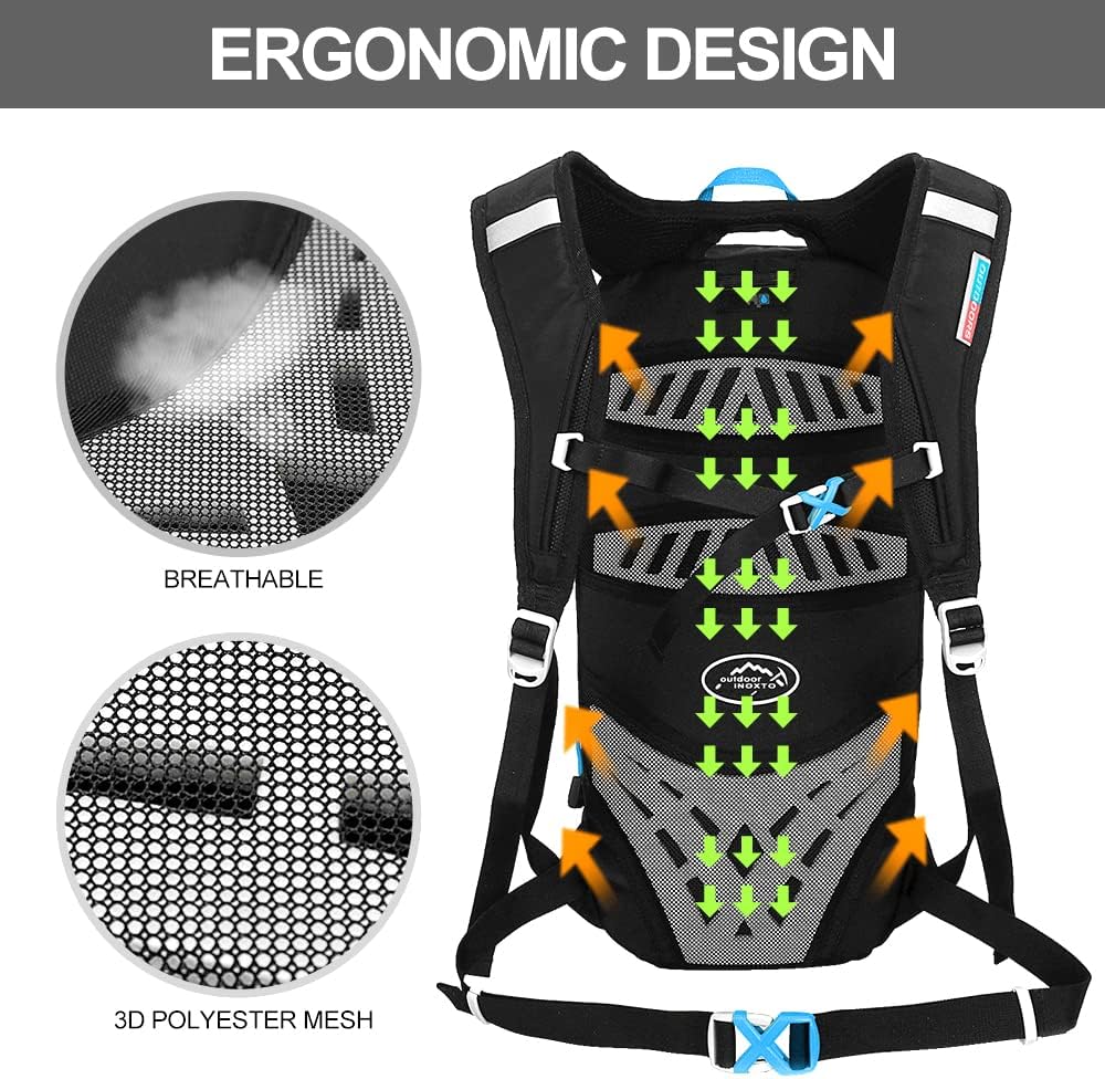 INOXTO Topspeed 10 Lightweight Hydration Pack for Outdoor - Image 6