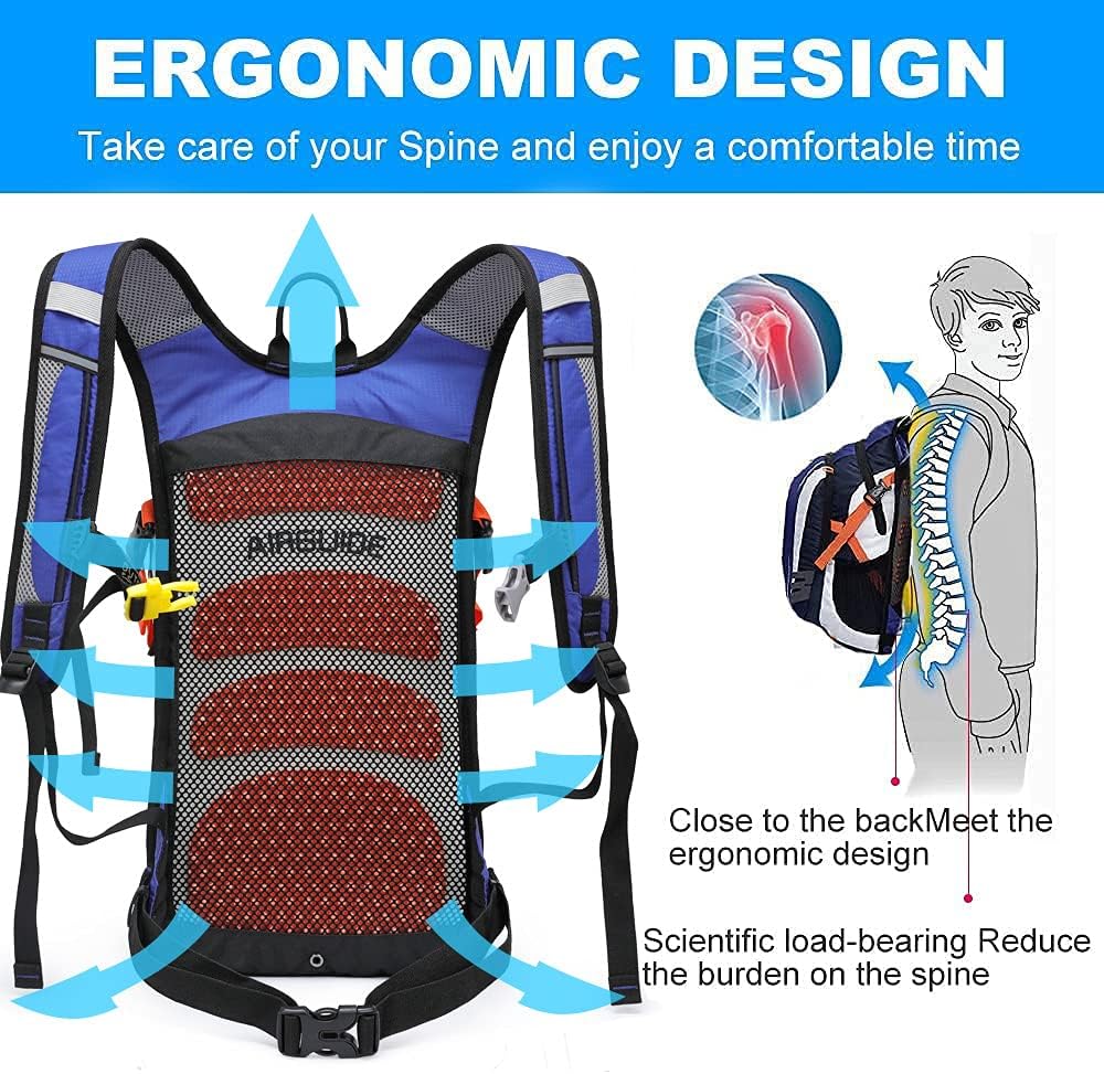 INOXTO Topspeed 18 Hydration Backpack for Outdoor Trail Marathon Race Cycling Camping - Image 10