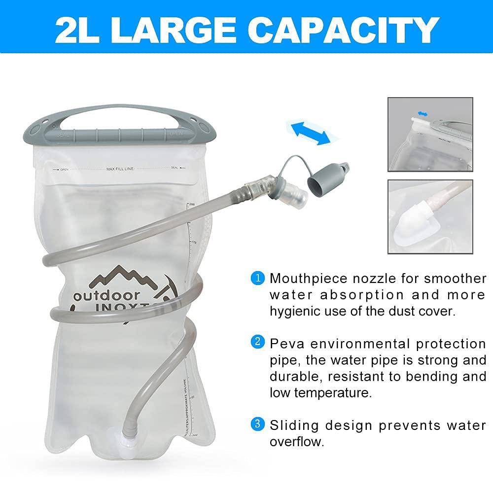 INOXTO Topspeed 18 Hydration Backpack for Outdoor Trail Marathon Race Cycling Camping - Image 6